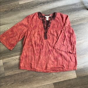 Sundance Boho Top Sz Large